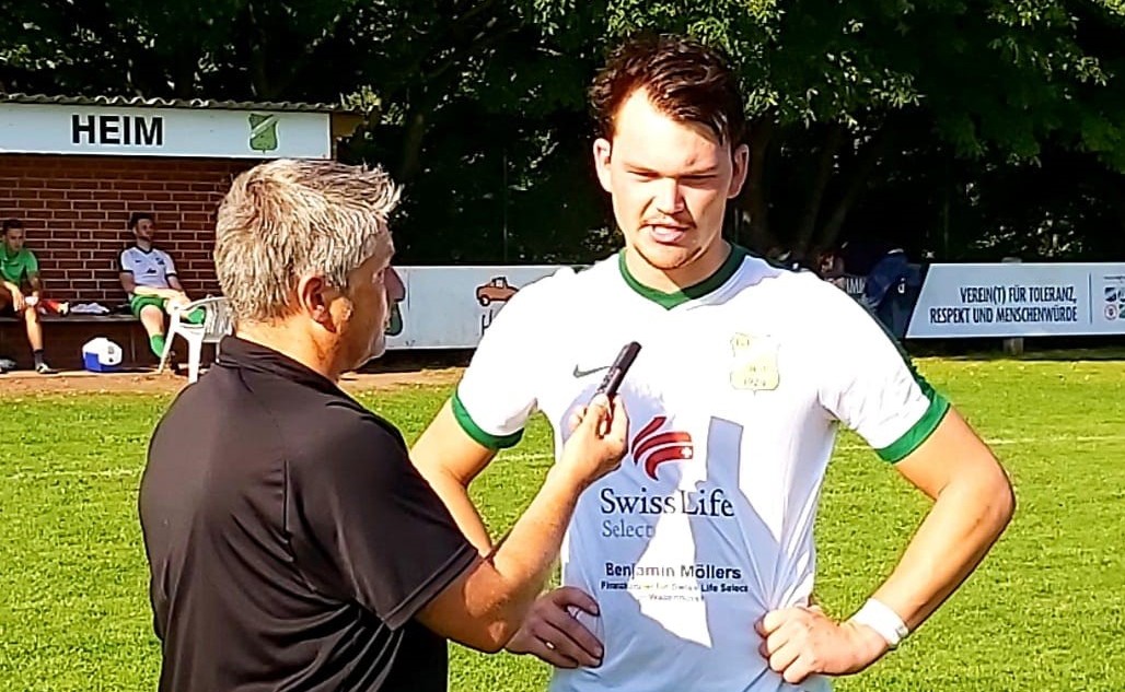 Bezirksliga | 2:2 - Rulles Julian Rossberg im Interview nach dem Remis gegen Dodesheide